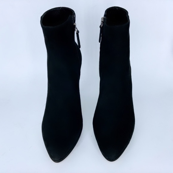 PRADA Calzature Donna Camoscio 6 - Ankle Booties Black Suede - Picture 1 of 9